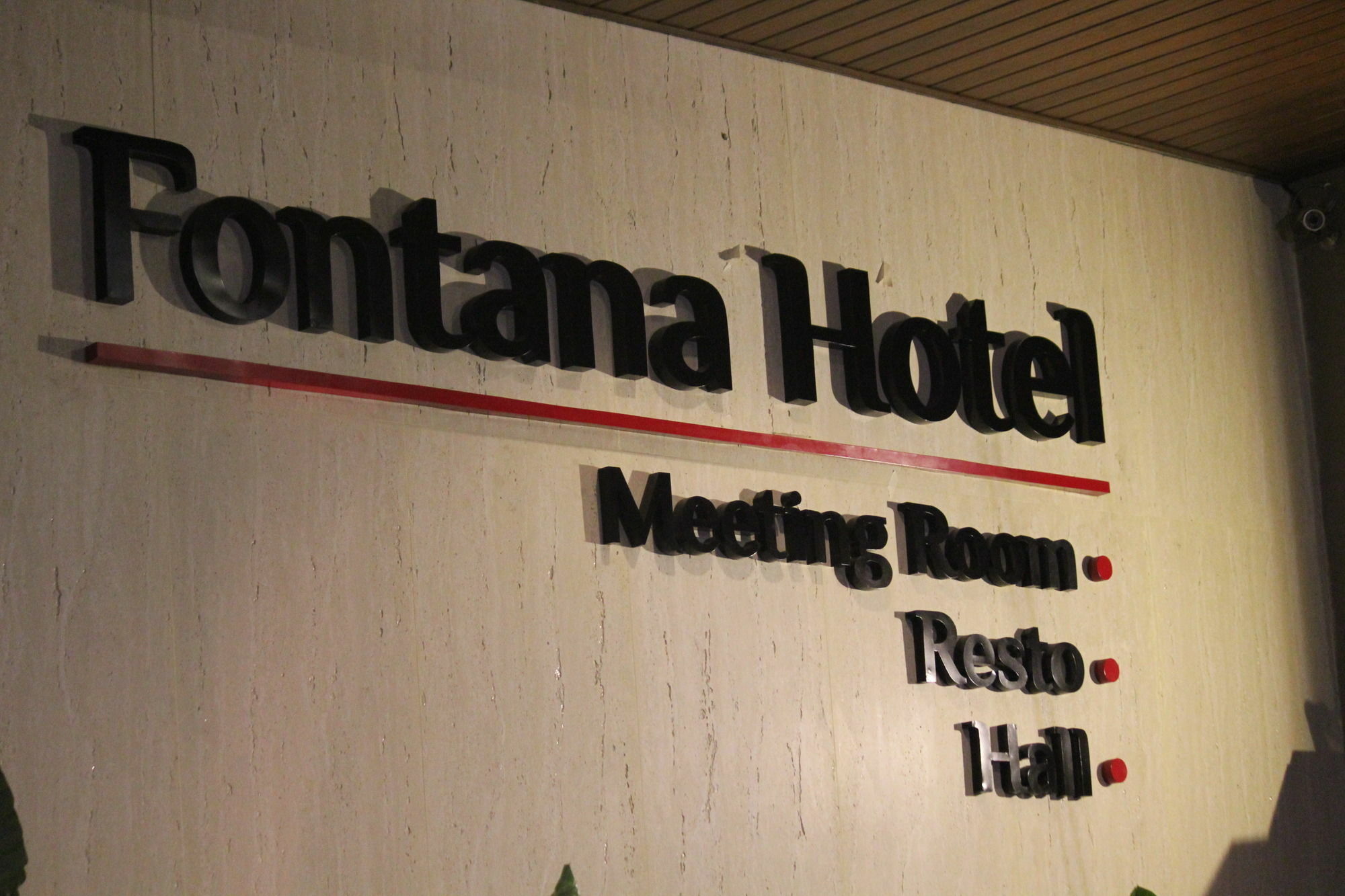 Fontana Hotel Джакарта Экстерьер фото